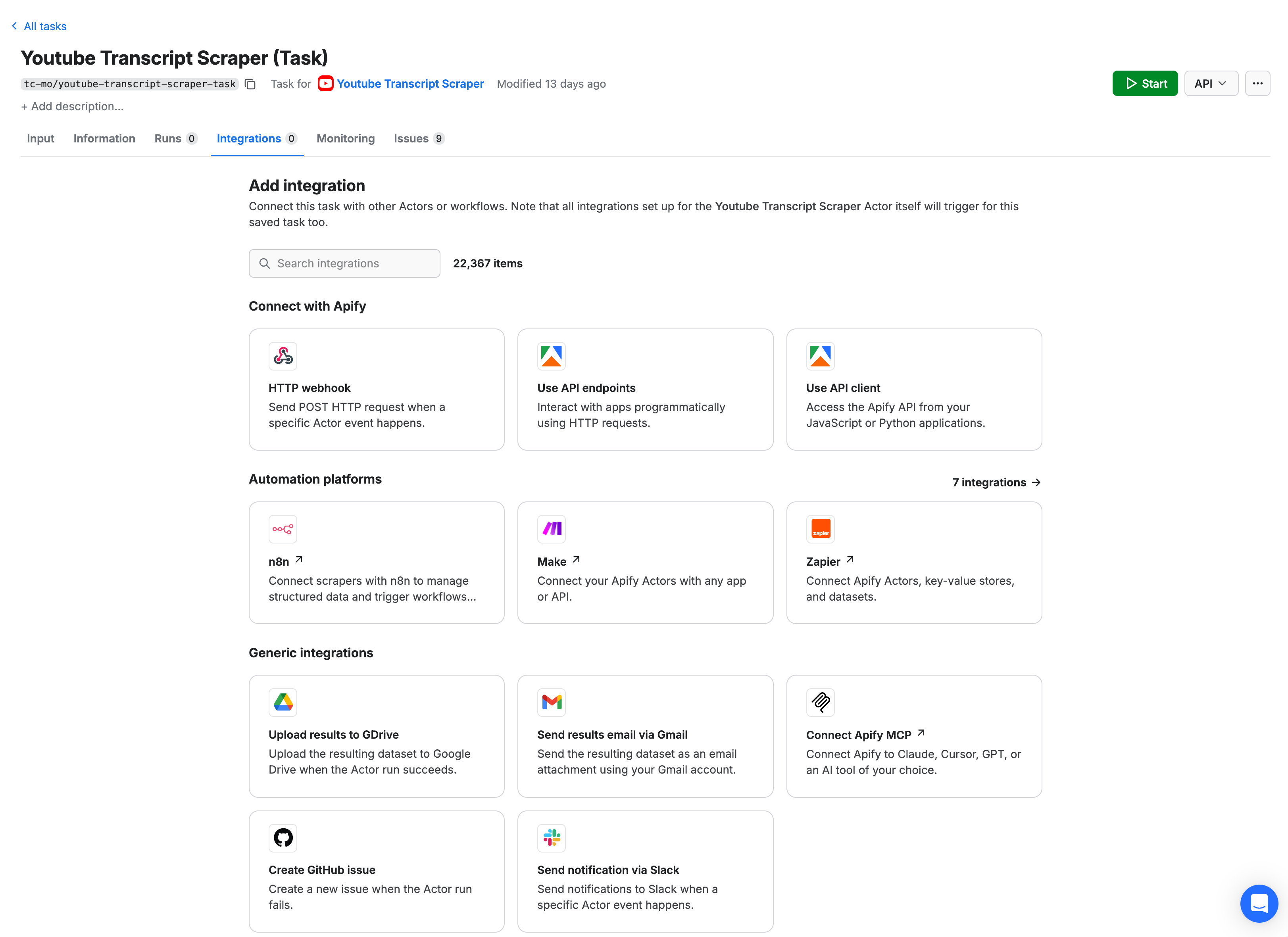 Google Drive integration